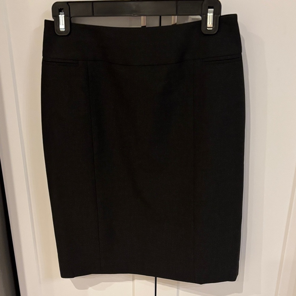 Halogen Classic Charcoal Pencil Skirt